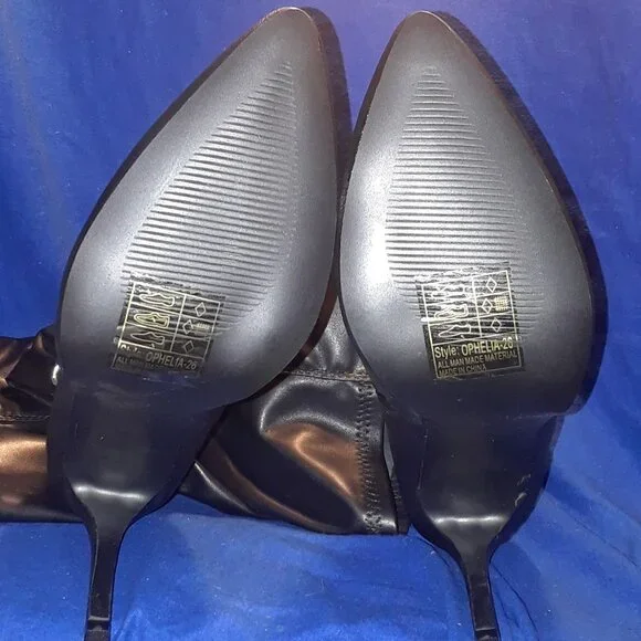 STREET CHIC CHAIN OF FOOLS STILETTO BOOTS - Picture 5 of 6